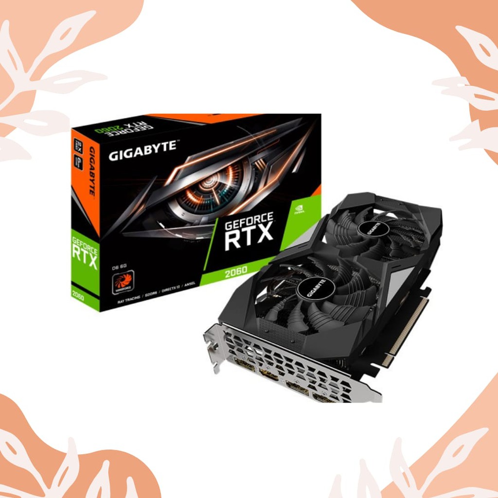 VGA Gigabyte RTX 2060 - 6GD GV-N2060D6-6GD 2.0
