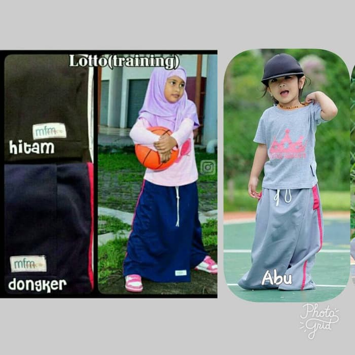 Rok Anak Perempuan - Rok Celana Anak - Basic Skirt Rok Tutu Rok Celana Olahraga Anak (Ss, S) Produk