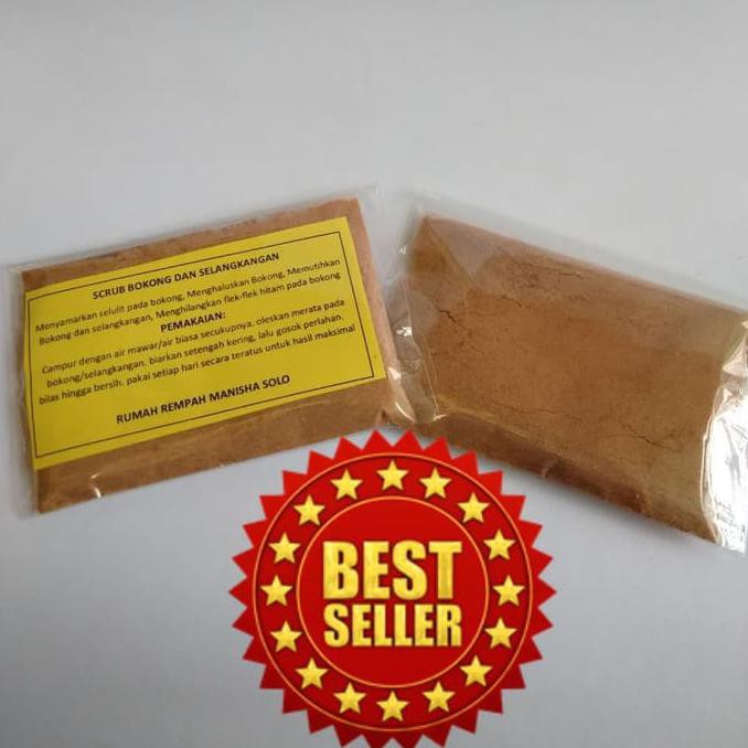 Perawatan Kulit/ Rempah Pemutih Bokong Dan Selakangan|Scrub Pemutih Bokong & Selakangan