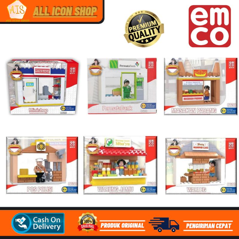 Emco Brix Minifigure Series Indonesia Edisi indonesia