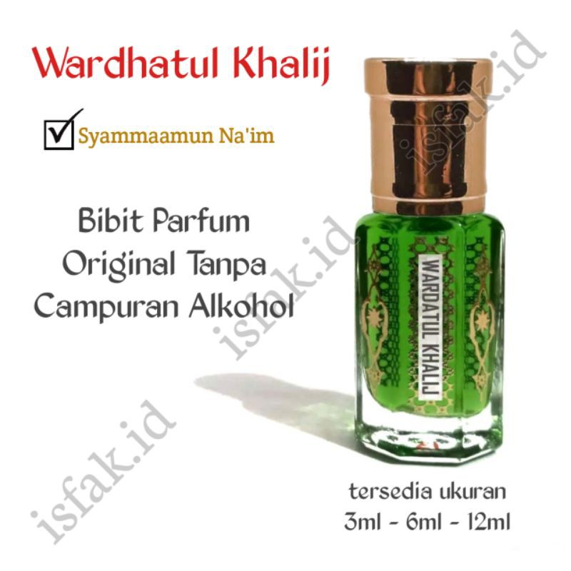 (BISA COD) Wardhatul Khalij by Syammaamun Naim 6ML Original Tanpa Campuran Alkohol