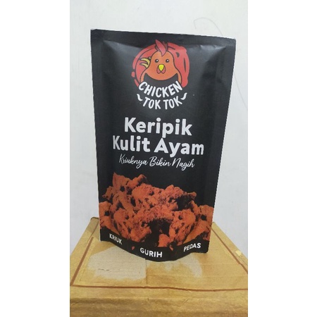 

Keripik Kulit Ayam chicken tok tok crispy