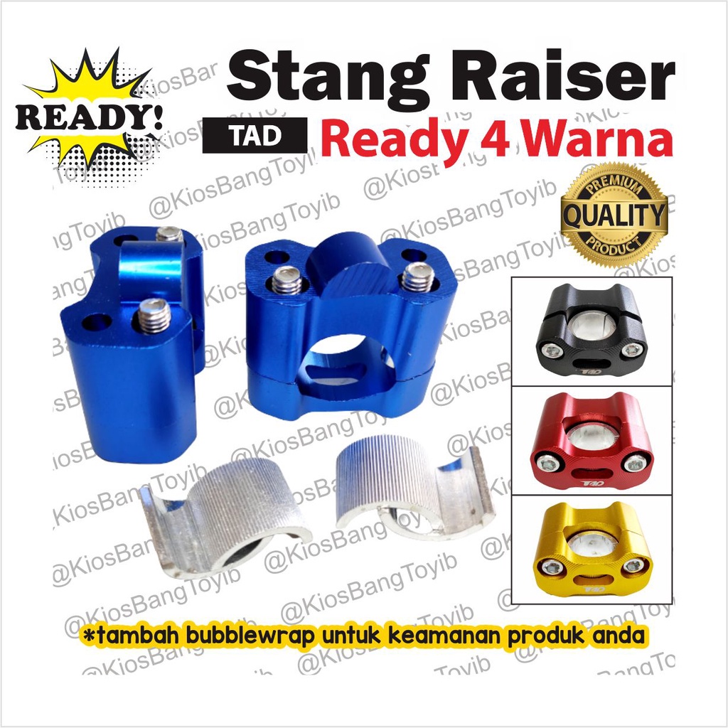 Stang Raiser Riser Pangkon Peninggi Stang CNC Universal (TAD)