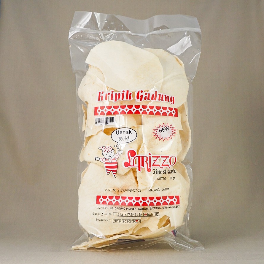 

Keripik Gadung Larizzo - Snack Pilihan