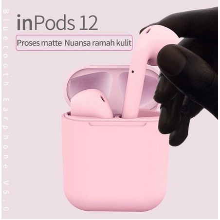 Headset bluetooth inpod i12 macaron