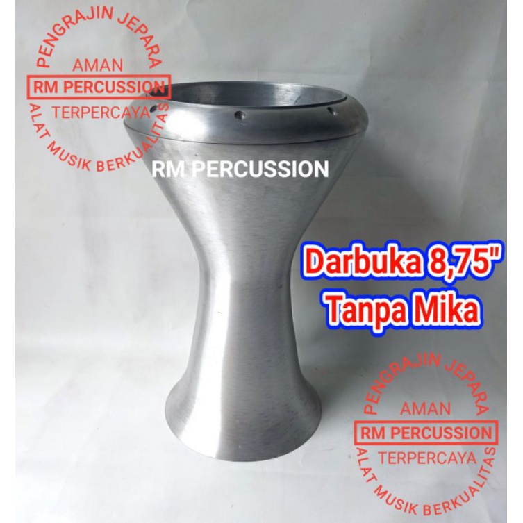 Darbuka Mentahan 8,75 inch Berkualitas