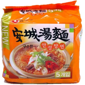 

#HANDCARRY Nongshim Ansungtangmyeon 125g X 5s - UFOHCR1986