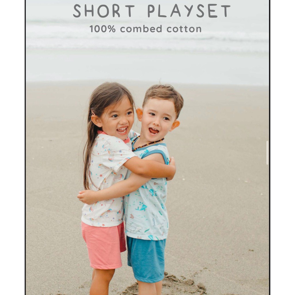 Ardenleon Short Playset / Baju Pendek Anak