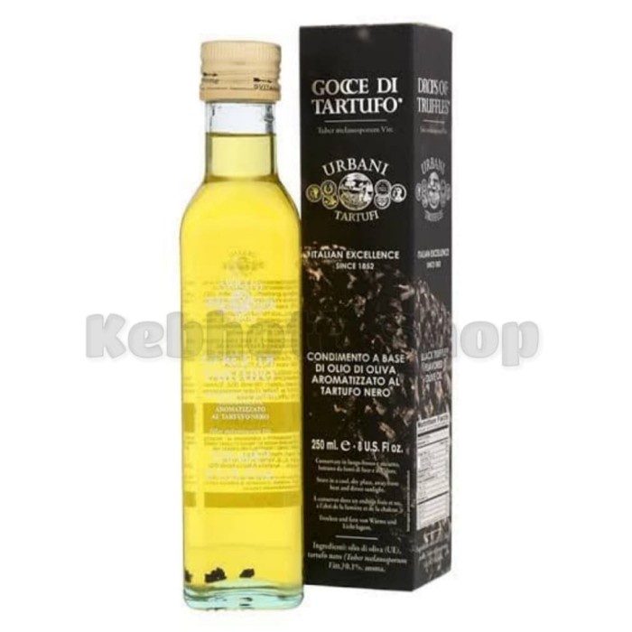 

Fchgtyani Urbani Tartufi Black Truffle Olive Oil 250Ml Minyak Zaitun Jamur Hitam