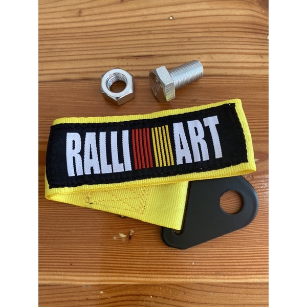 Kain Towing Derek Mobil Towing Strap Logo RALLIART