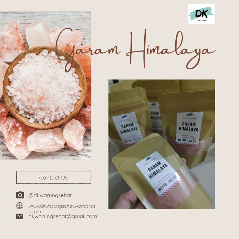 

Himalaya pink salt /Garam himalaya