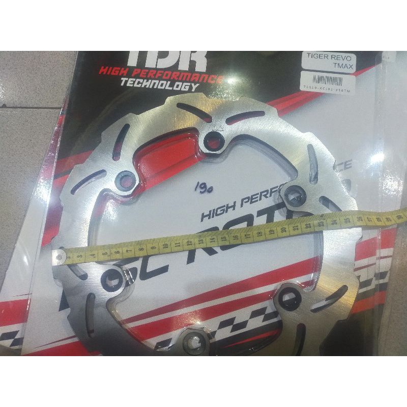 TDR DISC BREAK PIRINGAN CAKRAM DEPAN TIGER 24CM PNP MEGA PRO MONOSHOK CB 150 OLD TIGER REVO 25,5CM