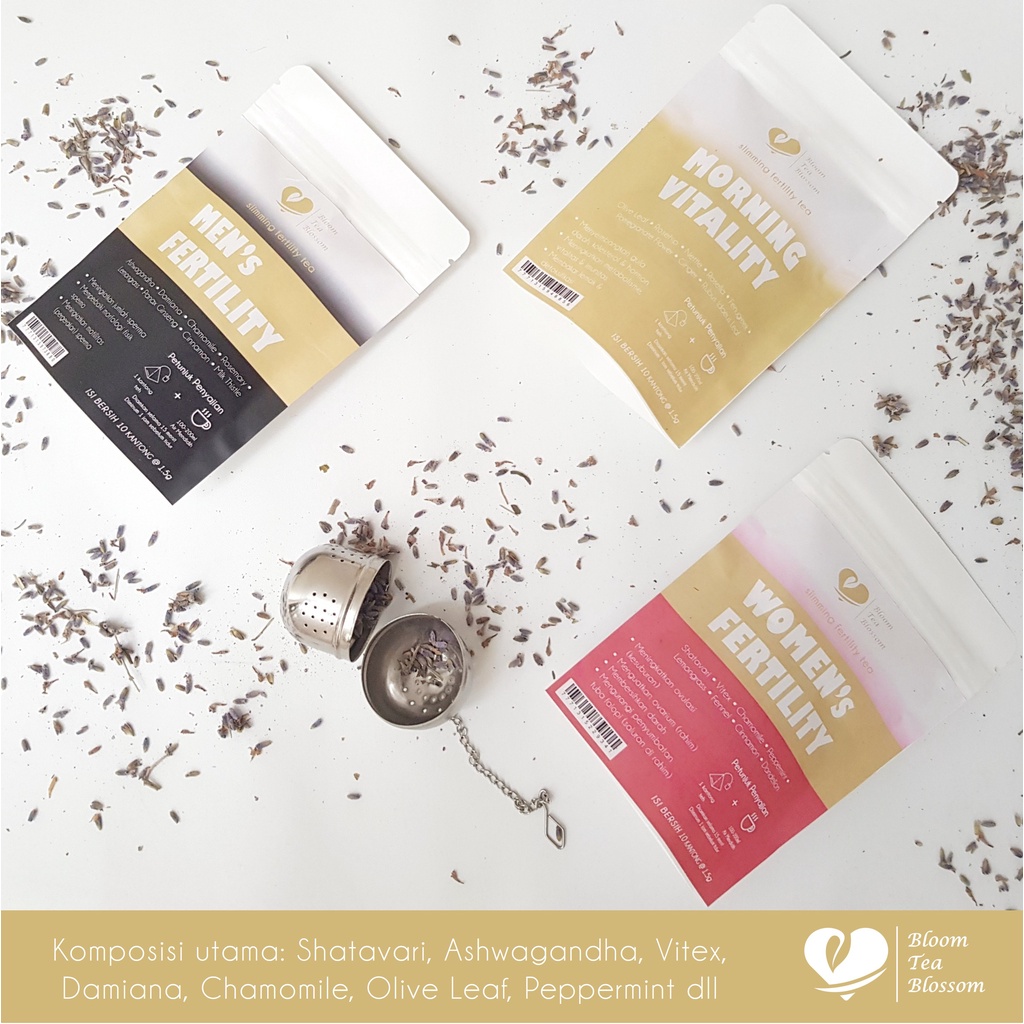 Glaranadi Teh Bunga Promil Langsing (Chamomile, Shatavari) Program Kehamilan / Slimming Fertility