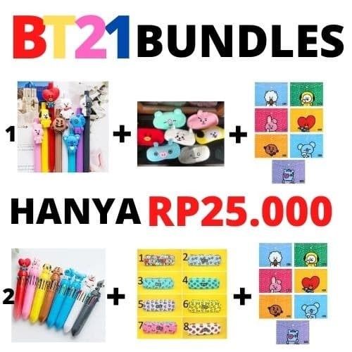 

Hadir Paket Perlengkapan Bt21 Bangtanboys Alat Tulis Set Bt21 Termurah Sale!!!