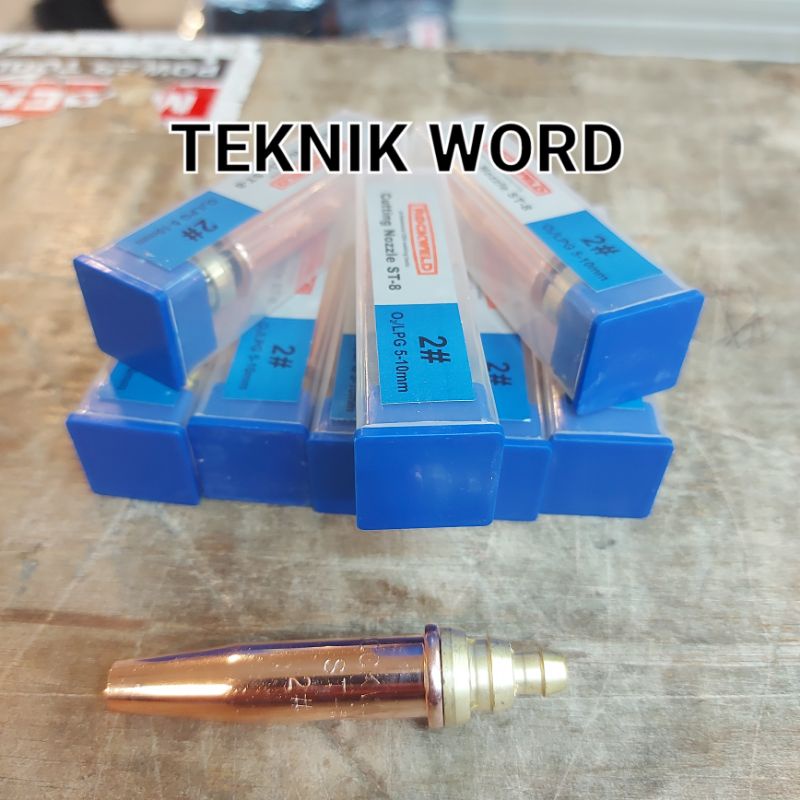 CUTTING TIP STRONG 8/ NOZZEL TIP STRONG 8 NO.2 ST8 NO.2 GAS LPG