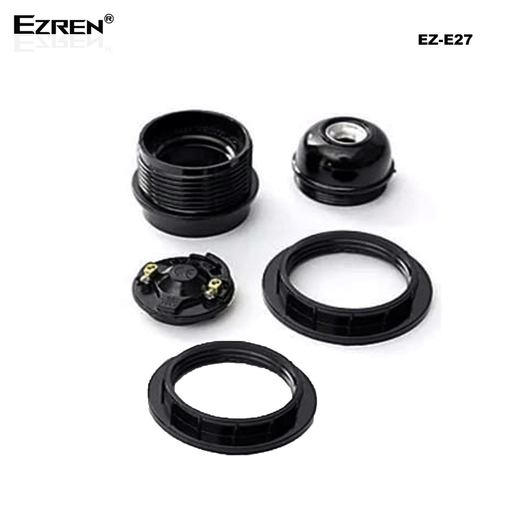 Ezren EZ-E27 Fitting Jerman Lampu Gantungan Double Ring