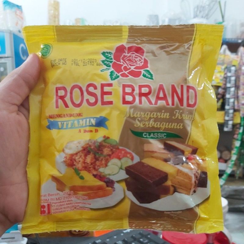 

margarine rosebrand 20gr margarine serbaguna