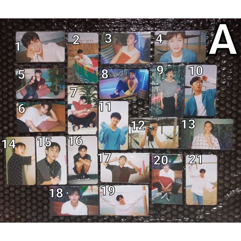 btob photocard tiu this is us eunkwang minhyuk changsub hyunsik peniel ilhoon sungjae