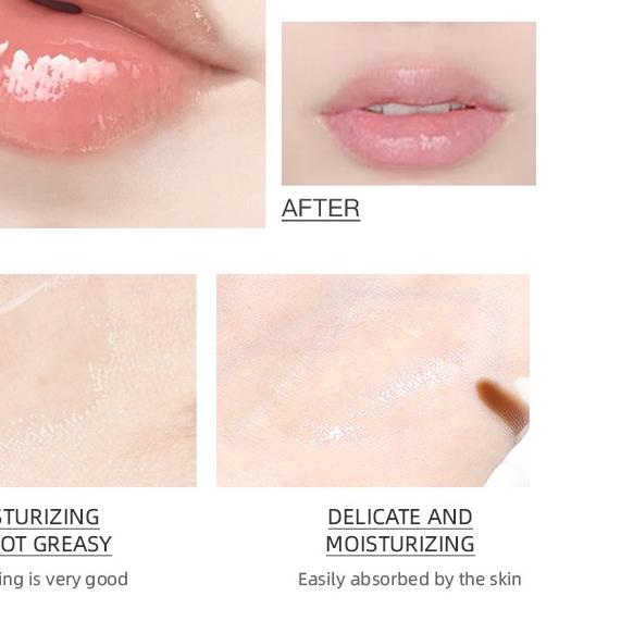 ✳ BUHOTEI Lip Serum Bibir Lip Balm Essence Lip Gloss Lip Care ✮