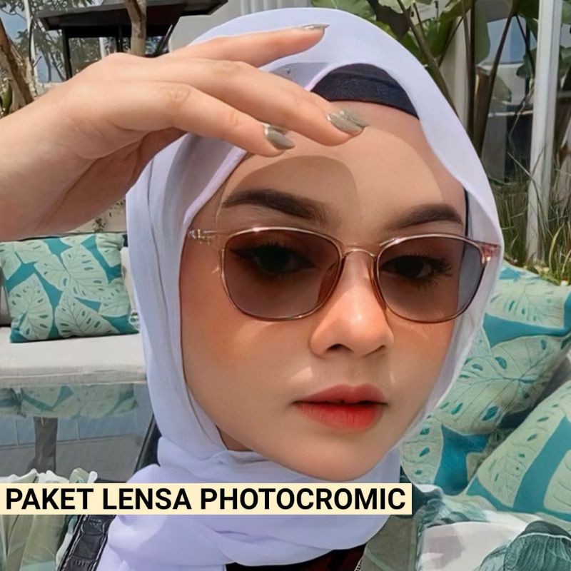 KACAMATA LENSA PHOTOCROMIC 21351// KACAMATA ANTI RADIASI // KACAMATA KOREA // (bisa COD) KACAMATA PRIA DAN WANITA FREE LENSA PHOTOCROMIC minus/cylinder KACAMATA UNIK //  KACAMATA KOTAK // KACAMATA MINUS-1