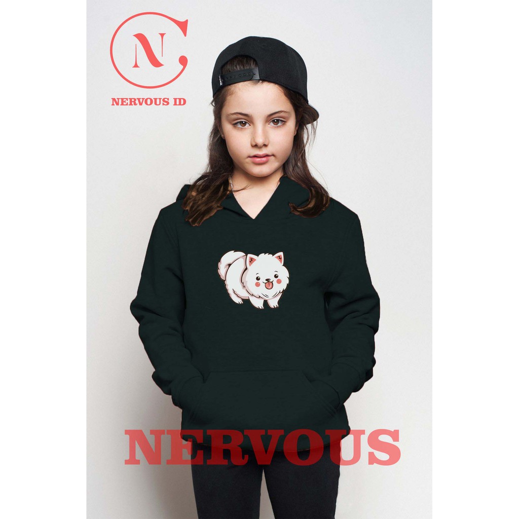 JAKET HOODIE ANAK FREEPIK CUTE DOG