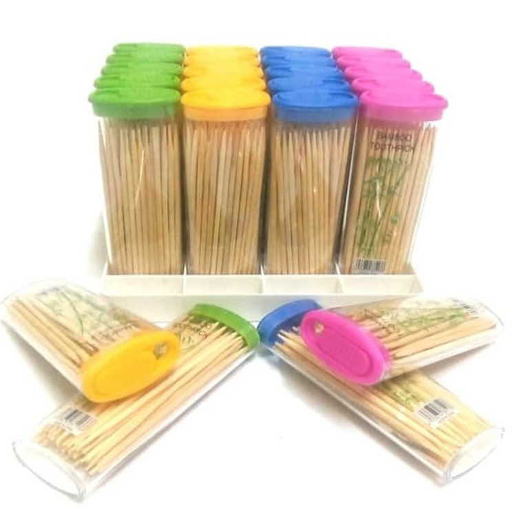 Tusuk Gigi Bambu Model Korek Api - toothpick tusuk gigi model korek api
