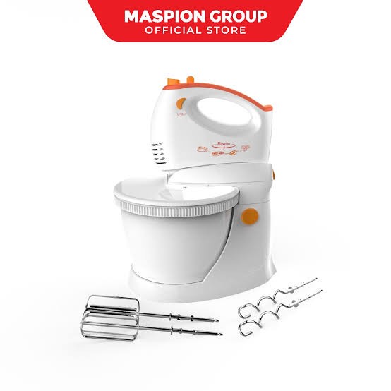 Maspion mixer com MT1194  hand stand mixer MT 1194 200 watt