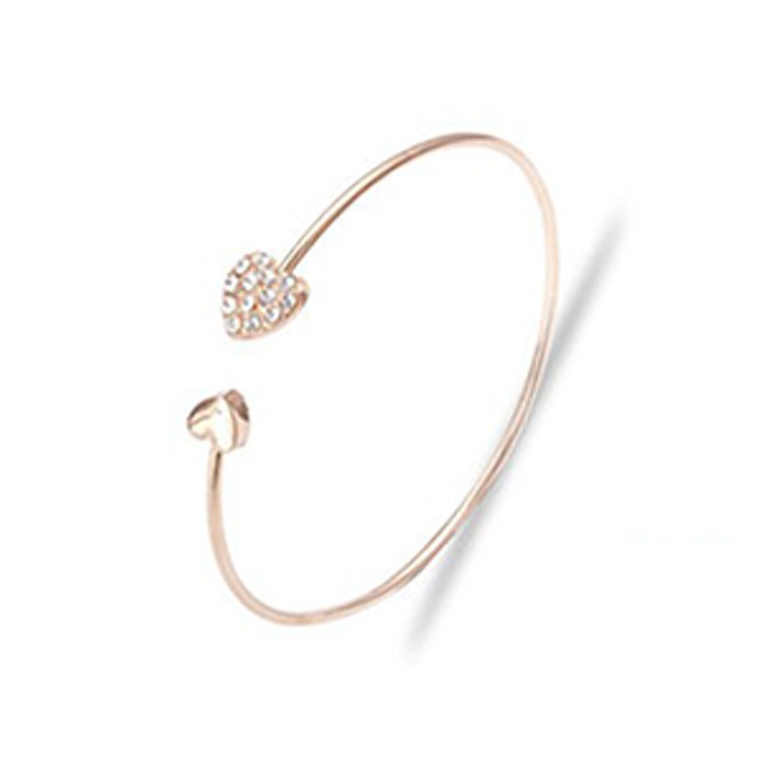 ★ Cayman ★ Gelang Magnetic Wanita Titanium Bangle Korea Bracelet Jewelry Men Women jew20-Lovediamond Gold