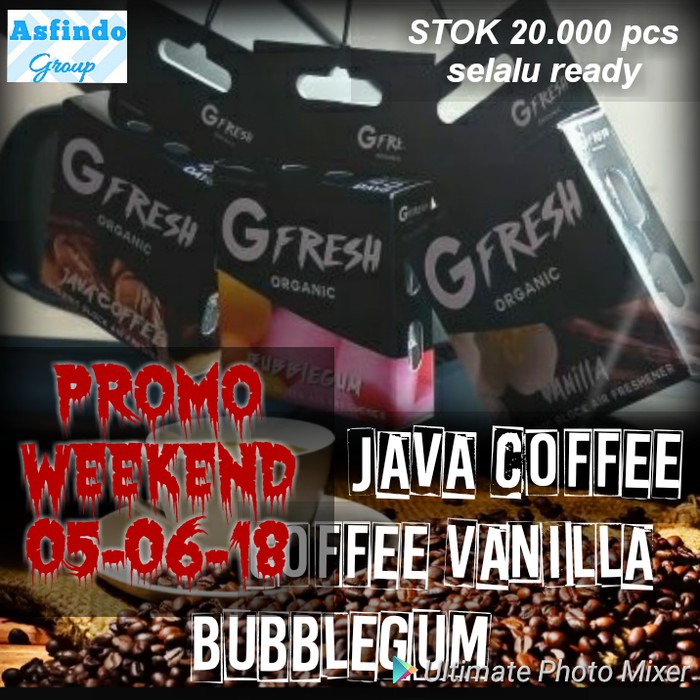 Parfum / pewangi Mobil Aroma Kopi