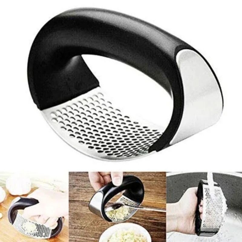 GARLIC PRESS Crusher Alat Penghancur Bawang Putih Penghalus Manual