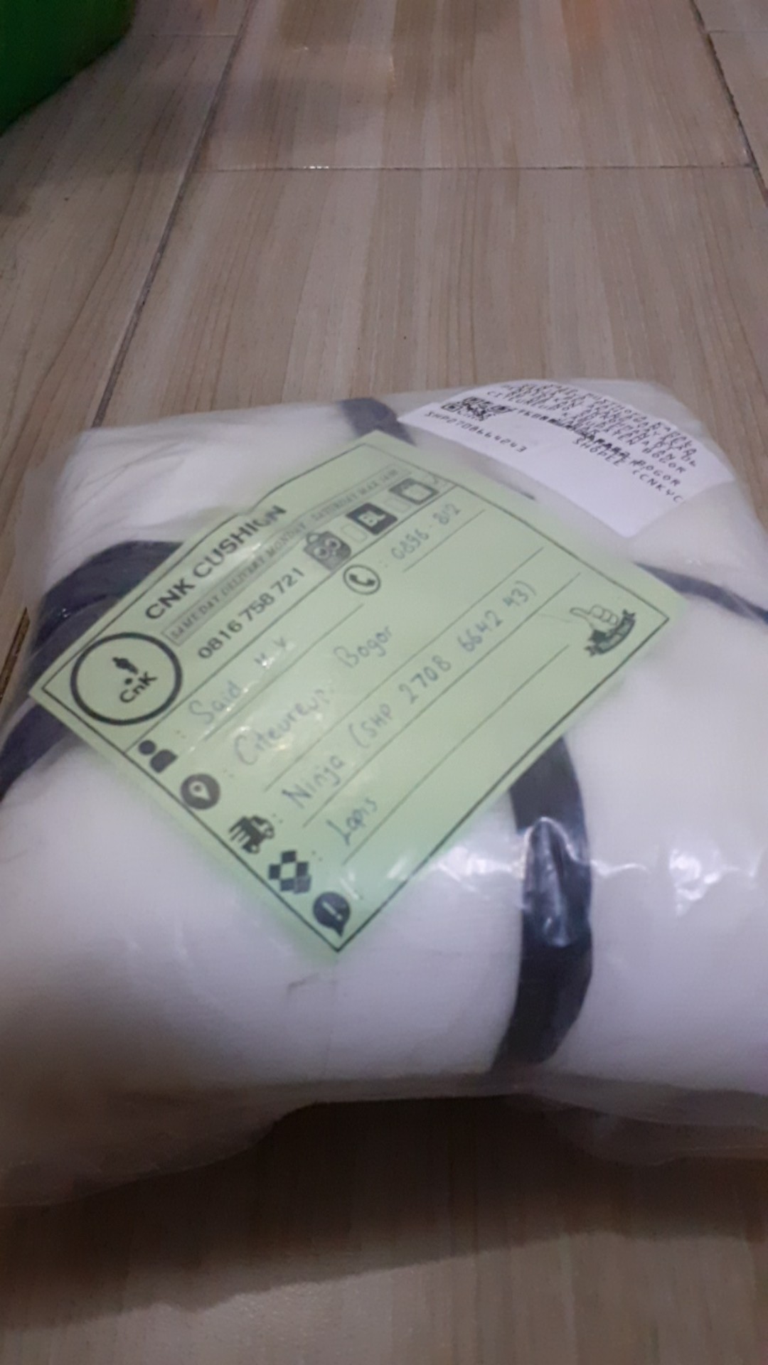 Busa Tricot / Busa Lapis Furing Putih 3mm (sofa, Jok, Interior)