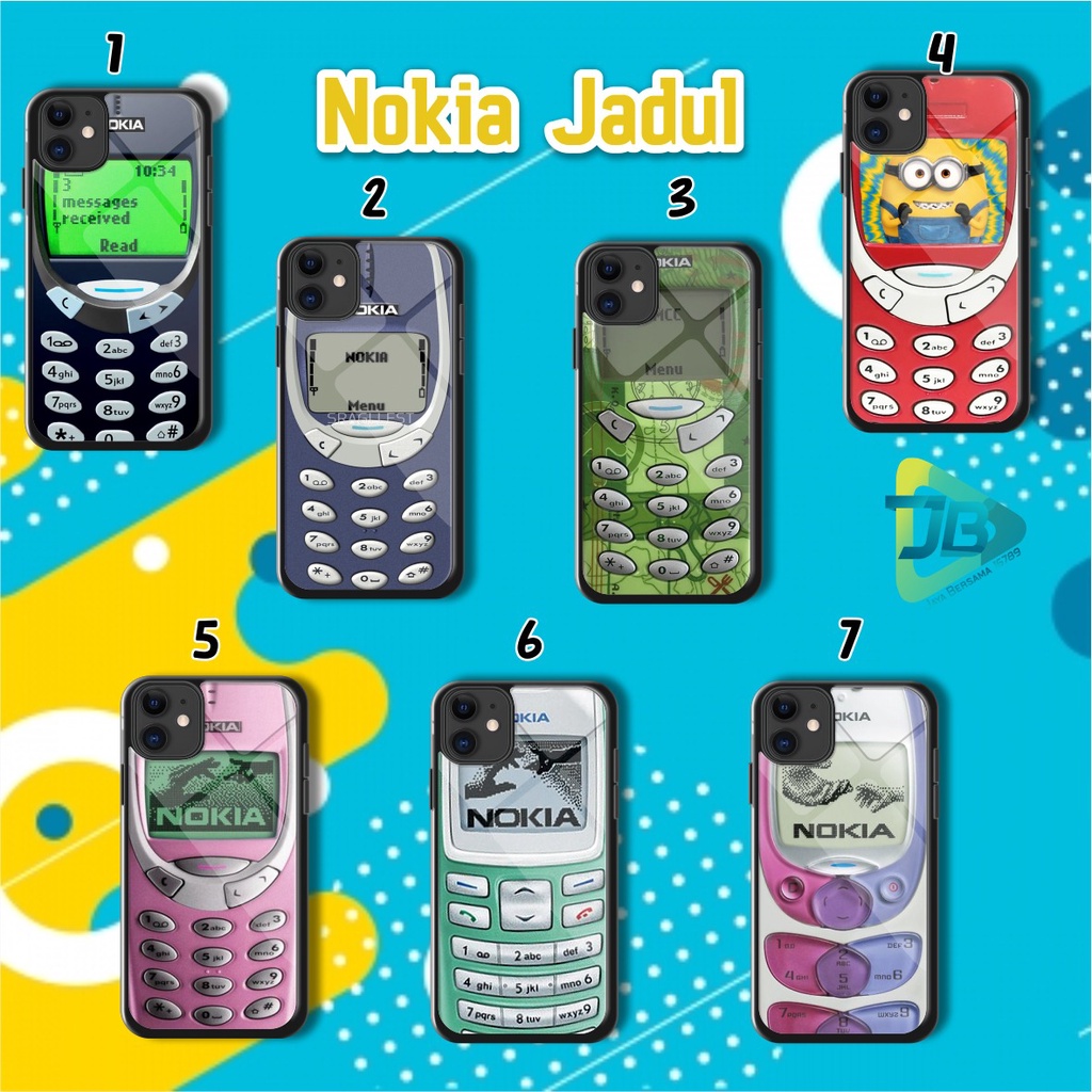 HARDCASE 2D GLOSSY NOKIA JADUL OPPO VIVO XIAOMI SAMSUNG REALME IPHONE ALL TYPE JB4861