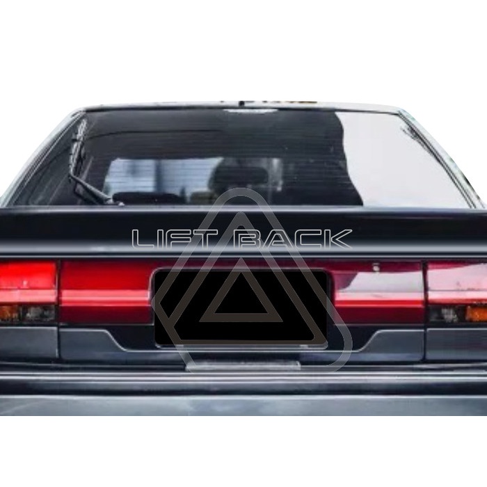 Stiker Toyota Corolla LiftBack AE92