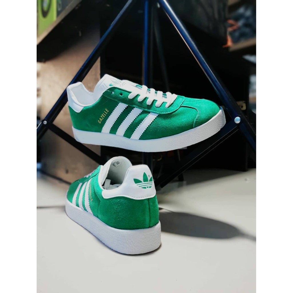 ADIDAS GAZELLE GREEN WHITE
