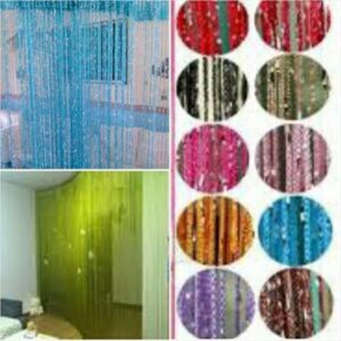 PNN1394 Tirai Benang Glitter