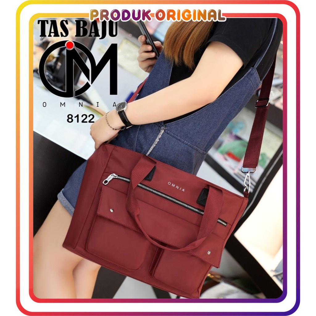 COD TRAVEL BAG OMNIA ORIGINAL 8122 TAS UNISEX #TRAVEL BAG NYLON HIGH QUALITY