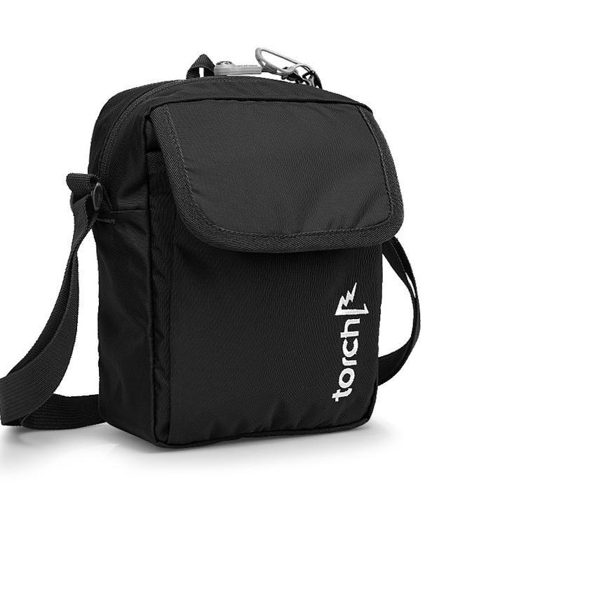 ➮ TORCH SUZUKA TAS SELEMPANG TRAVEL POUCH 2 L - SHALE BLACK ➢