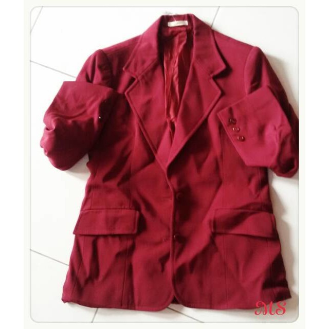ORIGINAL - JAS KERJA WANITA/JAS KANTORAN MERAH MARON