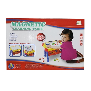 Magnetic Learning Table Papan Tulis Huruf Magnet 