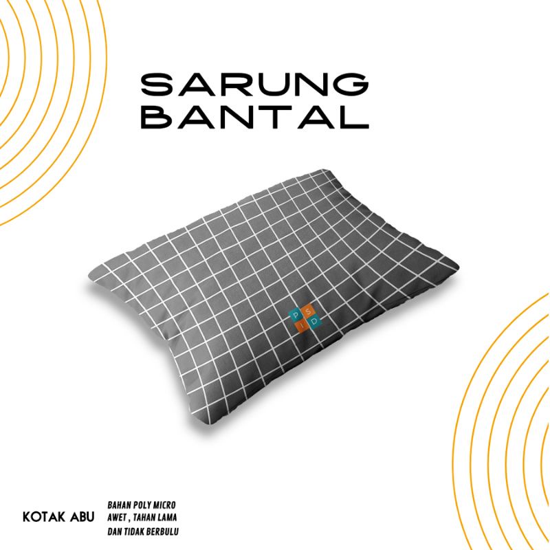 sarung bantal Guling random