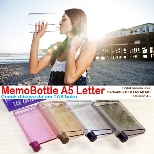 Botol Memo A5 ( MemoBottle A5 Letter ) , Botol Unik dan Antik