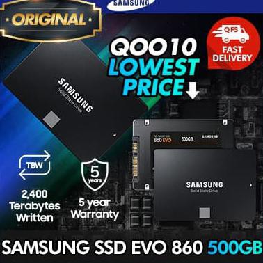 SSD 500GB Samsung EVO 860 RESMI / SSD Samsung 500 GB / SSD Sata 500GB