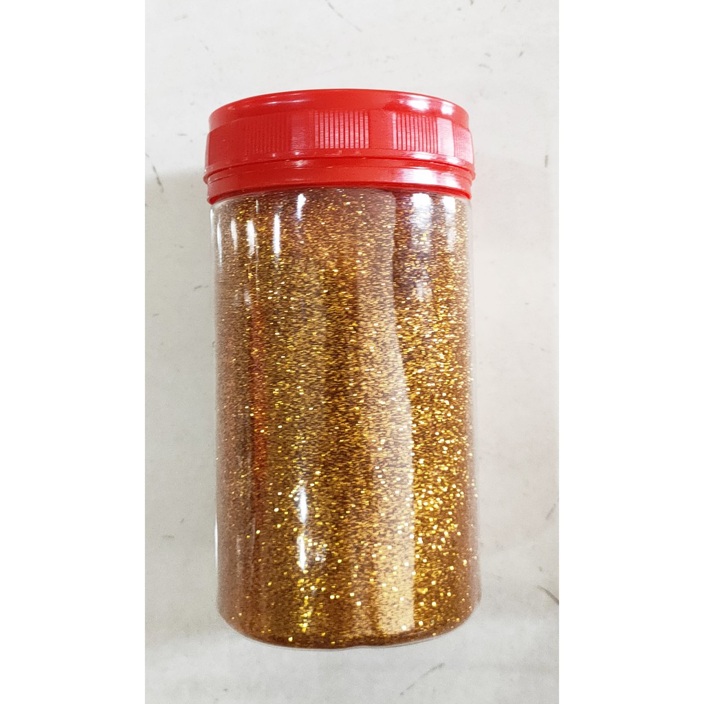 BUBUK GLITTER 250 GR WARNA GOLD / EMAS