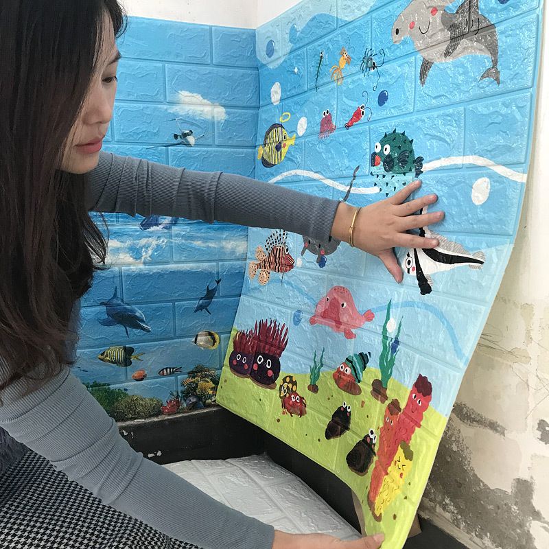 WallFoam Karakter WallFoam Anak WallFoam 3D Tebal