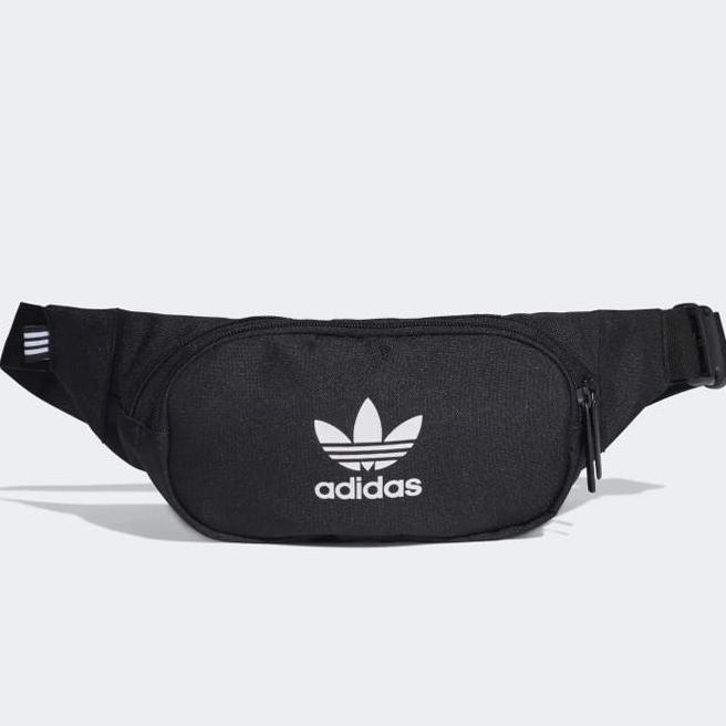 TAS ADIDAS ORIGINALS WAISTBAG ADICOLOR ESSENTIAL BLACK DV2400 ORIGINAL FDHGF4654