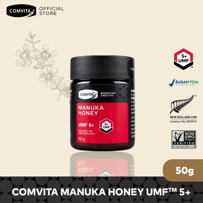 

[COD] Comvita Manuka Honey Madu Murni Alami UMF 5+ 50g [COD]