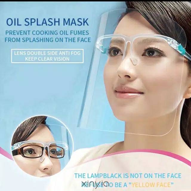 FACE SHIELD KACAMATA MASKER PELINDUNG WAJAH