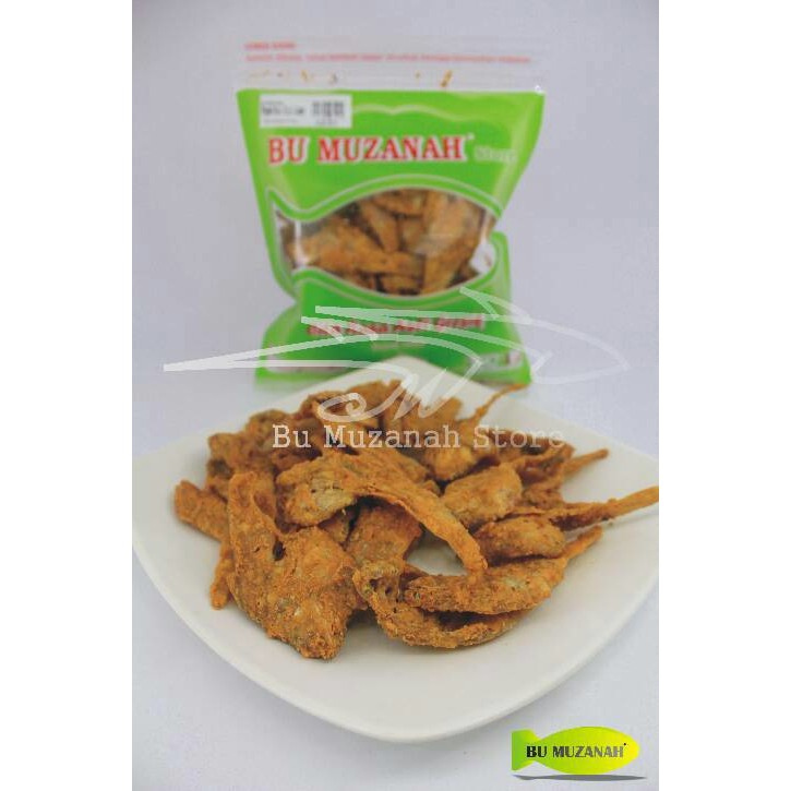 

Peyek Ikan Bulu Ayam, enak gurih
