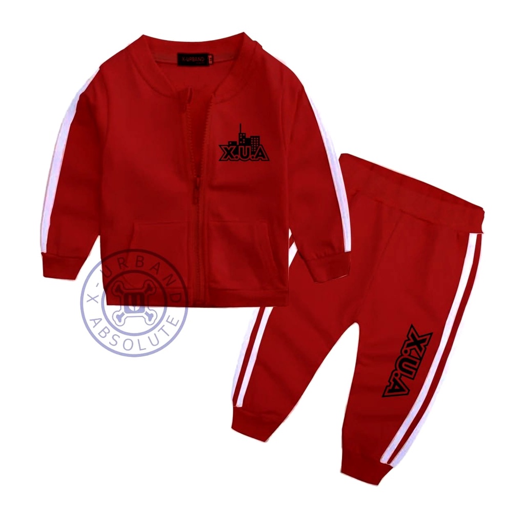 Stelan Sport Anak - Stelan Anak Unisex - Stelan Anak Laki-laki - Pakaian Anak Perempuan -1-7 thn