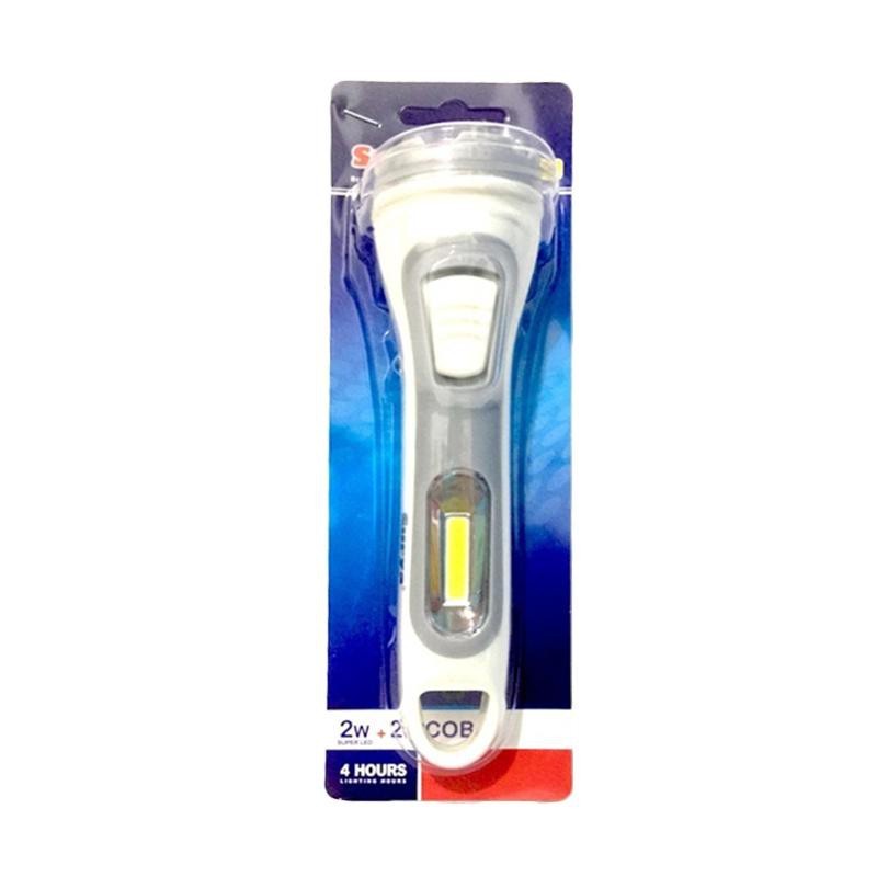 SURYA Senter Tangan SYT 2W 2 COB - Lampu Senter LED Emergency Recharge